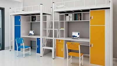 上下铺铁床生产厂家 anbo登录入口品质好